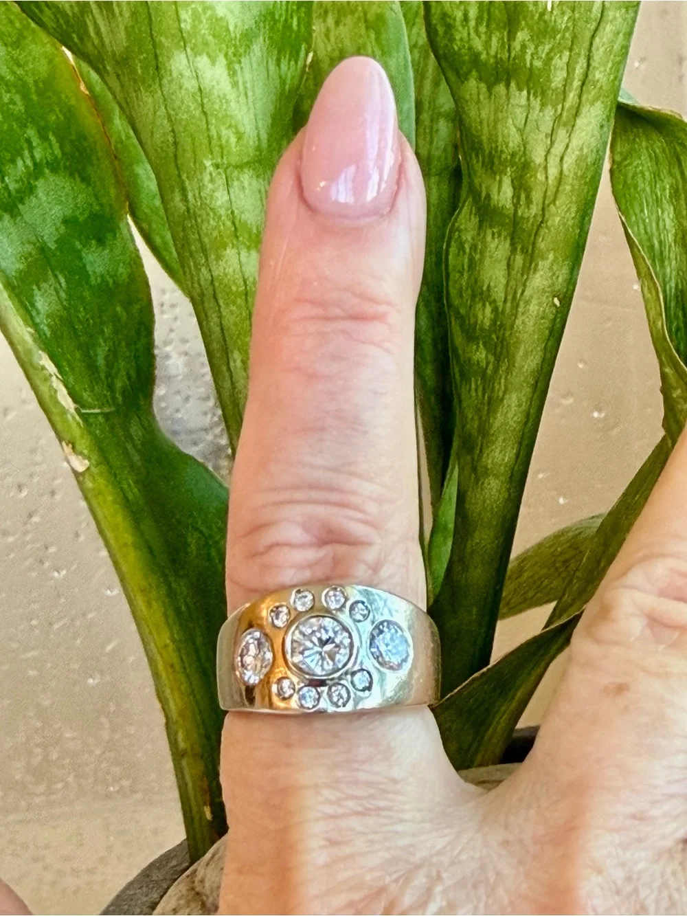 14 karat gold and 2 carat Diamond Ring